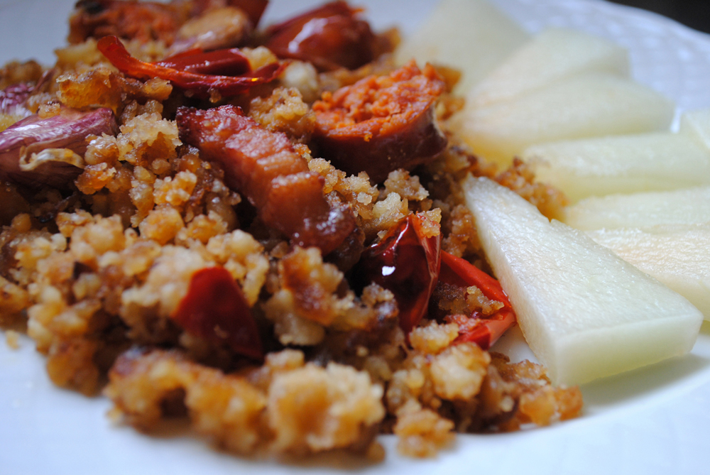 Restaurante con platos típicos de la huerta